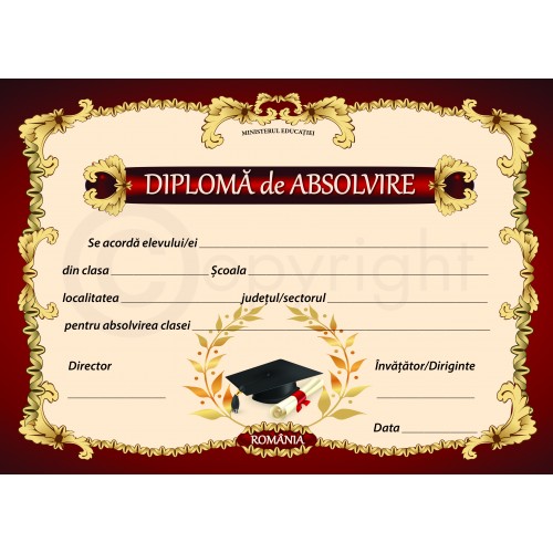 Diploma de Absolvire